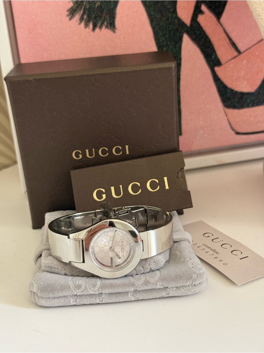 Gucci watch Silver Stainless Steel Bracelet ๐ - Picture 12 of 12